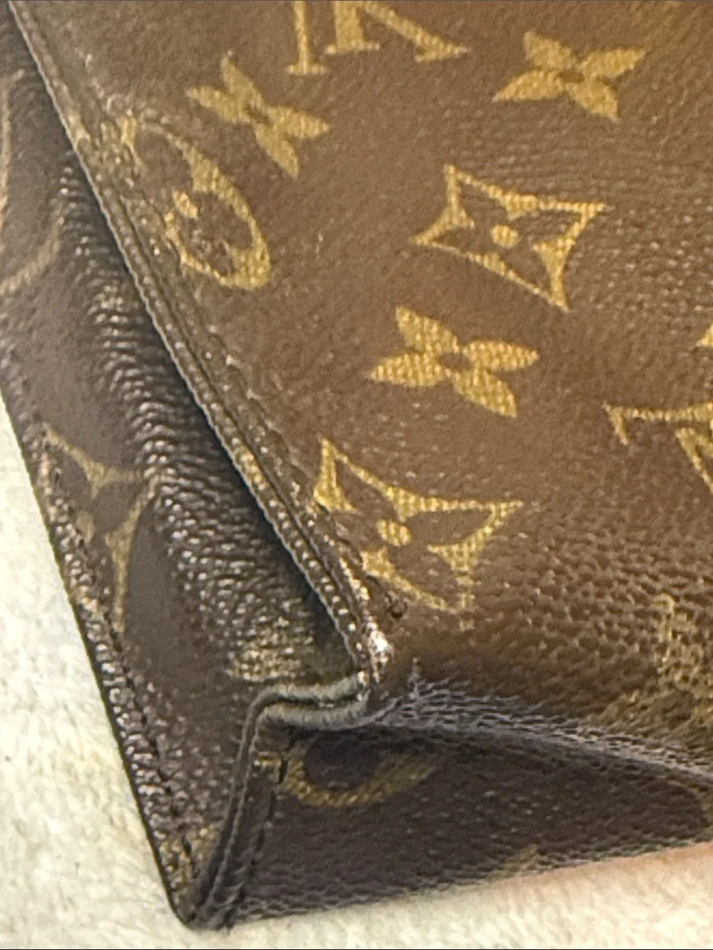LOUIS VUITTON Monogram Poche Toilette 26 with strap and insert